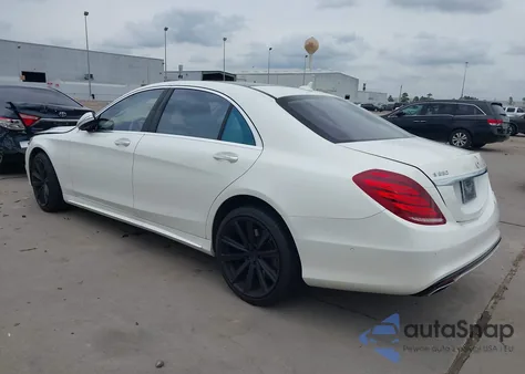 2015 Mercedes-Benz S 550 из США, поврежденный, VIN WDDUG8CB0FA093362